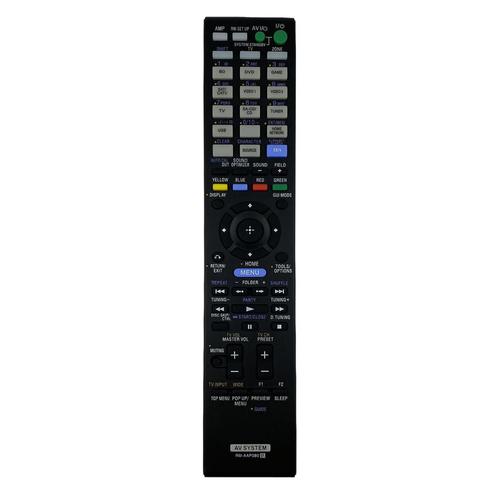 Remote Controller For RM-AAP078 AAP080 Home Theaters Wide Compatibility Easy Setups Instantly Use Not Need Pairing
