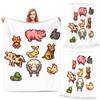 Stardew Valley Animals Blankets Soft Warm Flannel Throw Blanket Bedding for Bed Living room Picnic Travel Home Couch