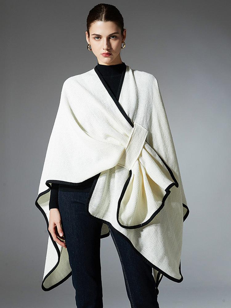 Winter Scarf Women Ladies Layers Poncho Elegant Luxury Solid Wrap Shawl Casual Warm Scarve Capa Para Mujer Cloak Formal Occasion