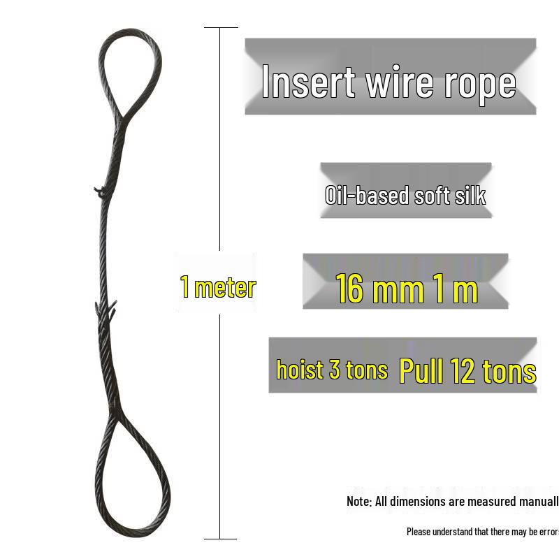 Spliced Steel Wire Rope Lifting Sling