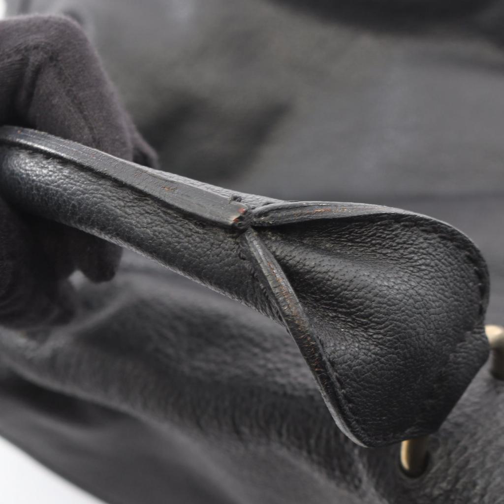 Used Chloe Elsie 2WAY Handbag leather Black Used Women