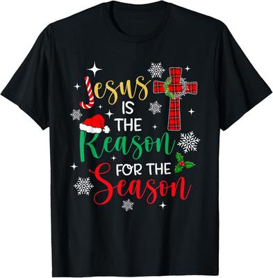 Jesus Is The Reason For The Season Christian Faith Christmas T-Shirt