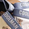 New Men Panties Set Bear Print Cartoon Printing Underwear Breathe Fashion Sexy Breathe  Waist Panties