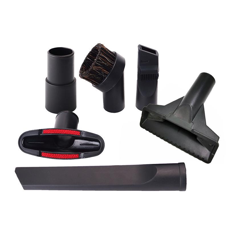 Langshi 32mm Two-in-One Round Brush Head for Philips Midea Vacuum Cleaners