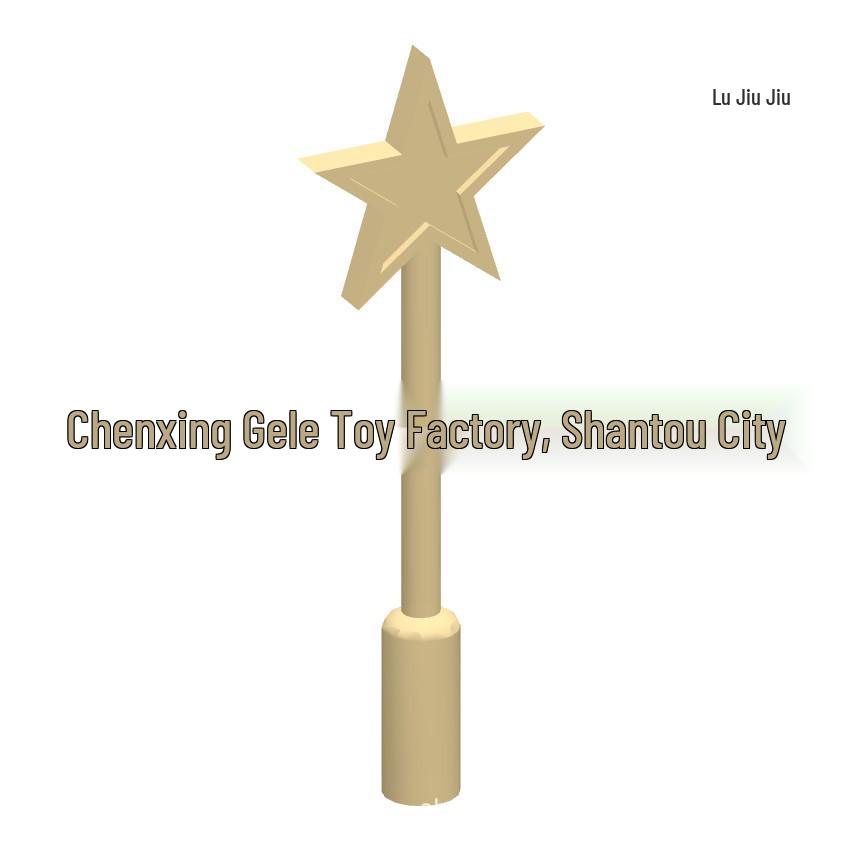 Cross-Border Building Blocks: Compatible Star Magic Wand Accessories (28681) - Minimum Order 50G