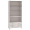 VidaXL Buffet HAMAR Solid Pine Wood White 3100935