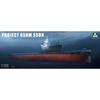 Tacom 1/350 Hotel-Type Nuclear Submarine Project 658M Plan Plastic Model TKO6016 (Submarine) Pre-Colored 32.6cm