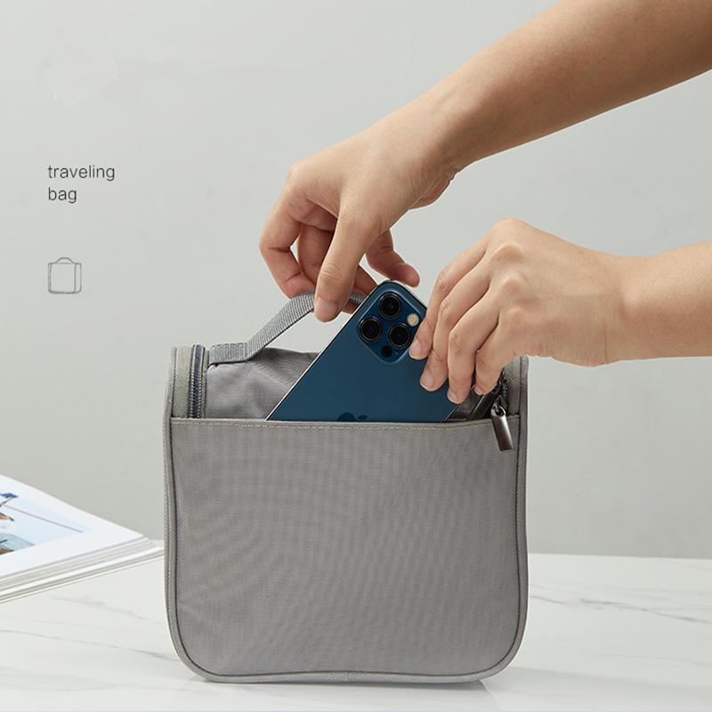Hanging Travel Toiletry Bag for Men and Women Large Cosmetics, Makeup and Toiletries Organizer Storage Bag
