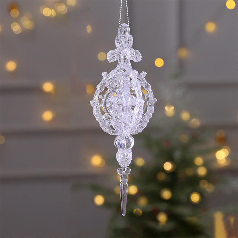 Hanging Ornament Christmas Tree Decorations Ornament for Winter Decorations Tree Window Door Accessories