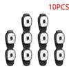 2-10PCS LED Clip Flashlight USB Charging LED Running Lights Multifunction Lightweight Warning Lights for Night Walking Fishing