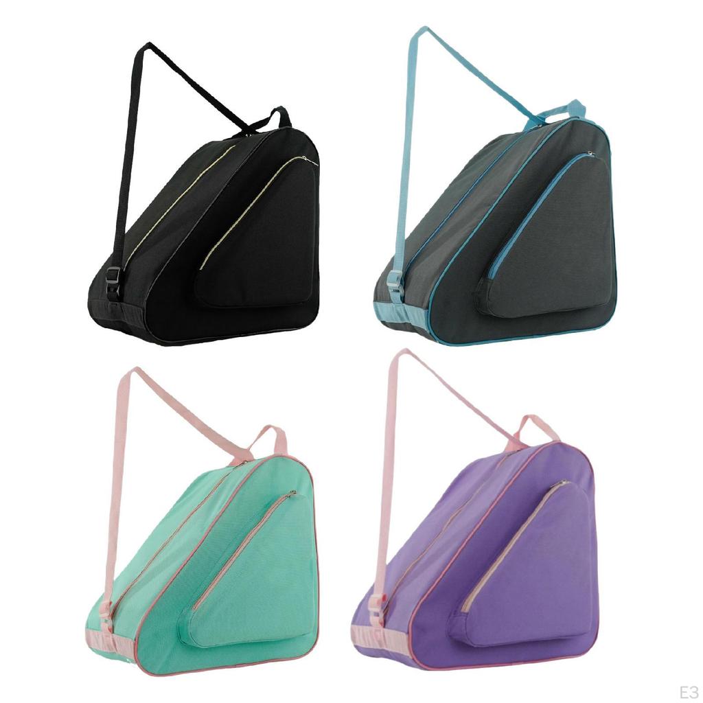 Rollschuhtasche Handtasche Damen Herren Kinder 40x40x26cm Verstellbarer Schultergurt Verschleißfest Figur