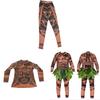 Fun And Stylish Halloween Adult Mens Moana Maui Tattoo T Shirt Pants Cosplay Costume