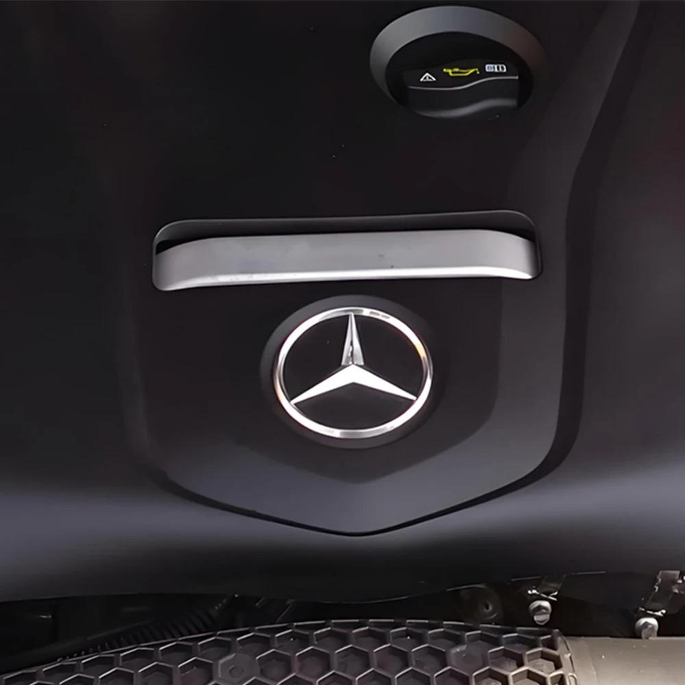 1PCS 70mm 3D Metal Car Engine Emblem Hood Decoration Sticker for Mercedes-Benz W204 W205 AMG Smart Fortwo W211 W212 W213 CLS CLA DL5