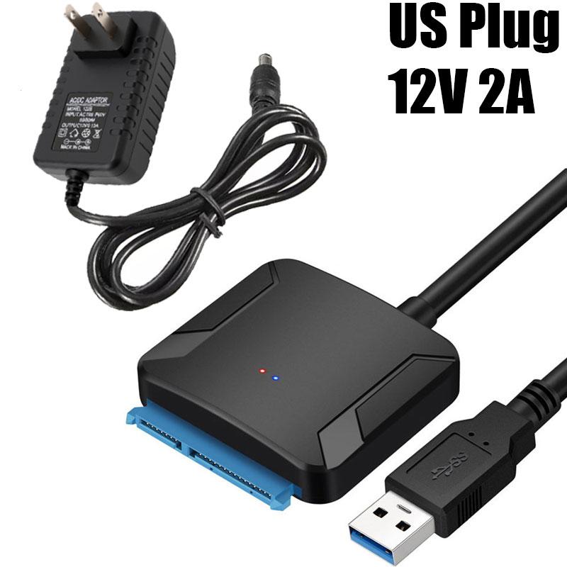 Xiaomi USB 3.0 To Sata 3 Adapter Converter Cable USB3.0 Hard Drive Converter Cable For Samsung Seagate WD 2.5 3.5 HDD SSD Adapter