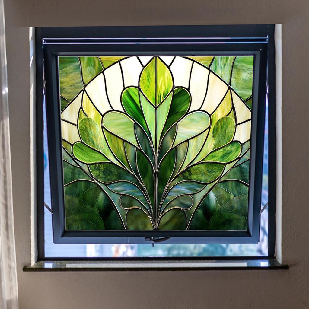 Window Cling Art PVC Sticker for Restaurant Shower Door Bedroom Bathroom