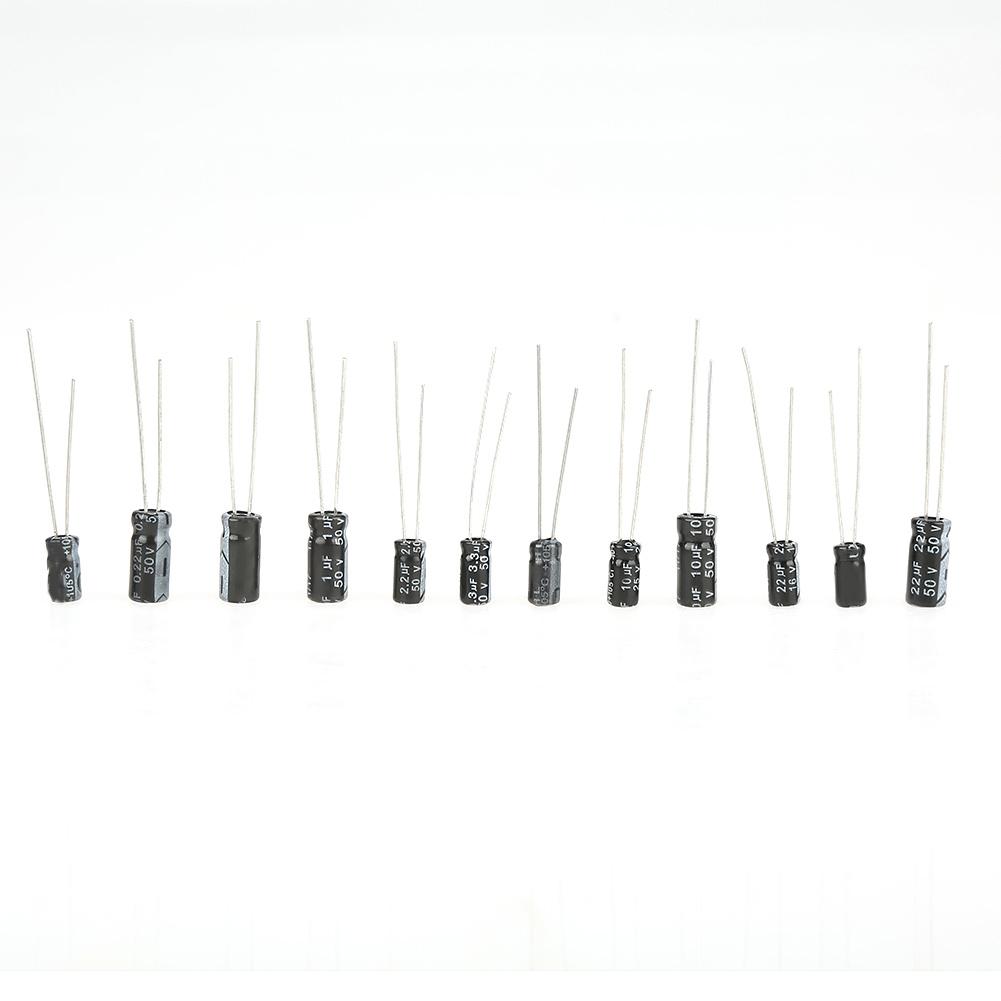 1000 Stück 36 Werte Elektrolytkondensator-Sortiment 10 V ~ 50 V 0,1 uF bis 1000 uF