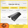 Durable Road Crossing Cable Protector: Anti-Crush Rubber Trunking Cover for Floor Protection