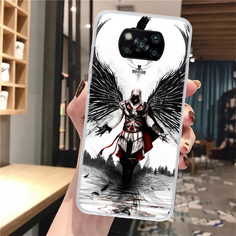 

A-Assassins Game Creed Soft Phone Case For Xiaomi Poco X3 X5 X6 X7 Pro X4 NFC F7 Ultra F6 F5 M6 M5S M4 M3 F4 Gt F3 Fundas Cover Xiaomi Poco M6 Pro
