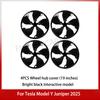 4PCS Hub Cap For Tesla Model Y Juniper 2025+ Car Replacement Wheel Cap 19 Inch Performance Automobile Hubcap Cover Accessories