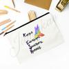 French Printed Makeup Bag Travel Neceser Travel Toiletry Organizer School Pencil Bags Graduate Gift for Maitresse Atsem Aesh Avs