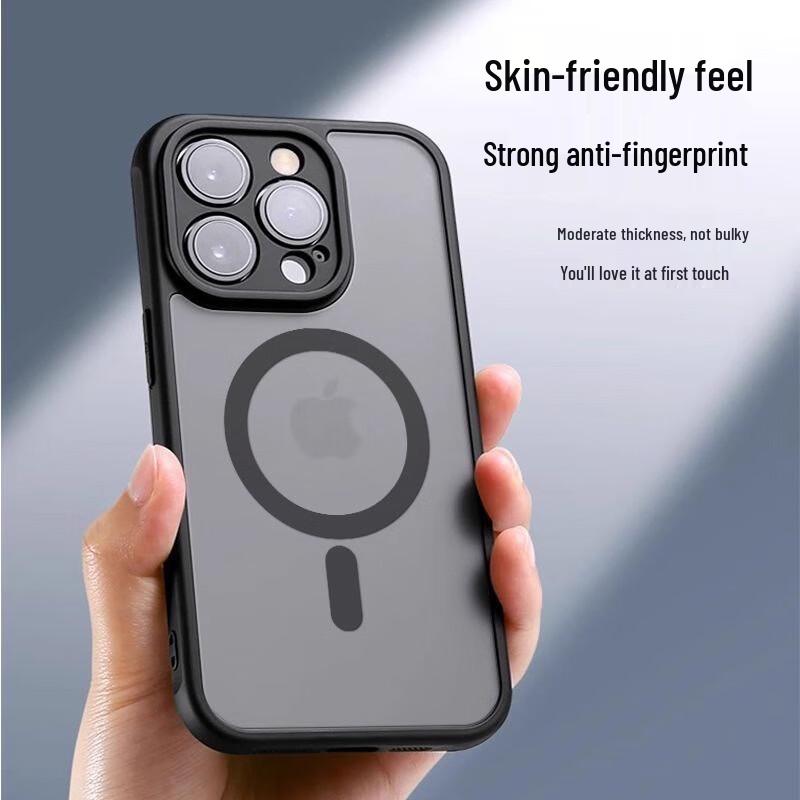 DIVI Matte Tactile Magsafe Compatible Anti-Drop iPhone Case