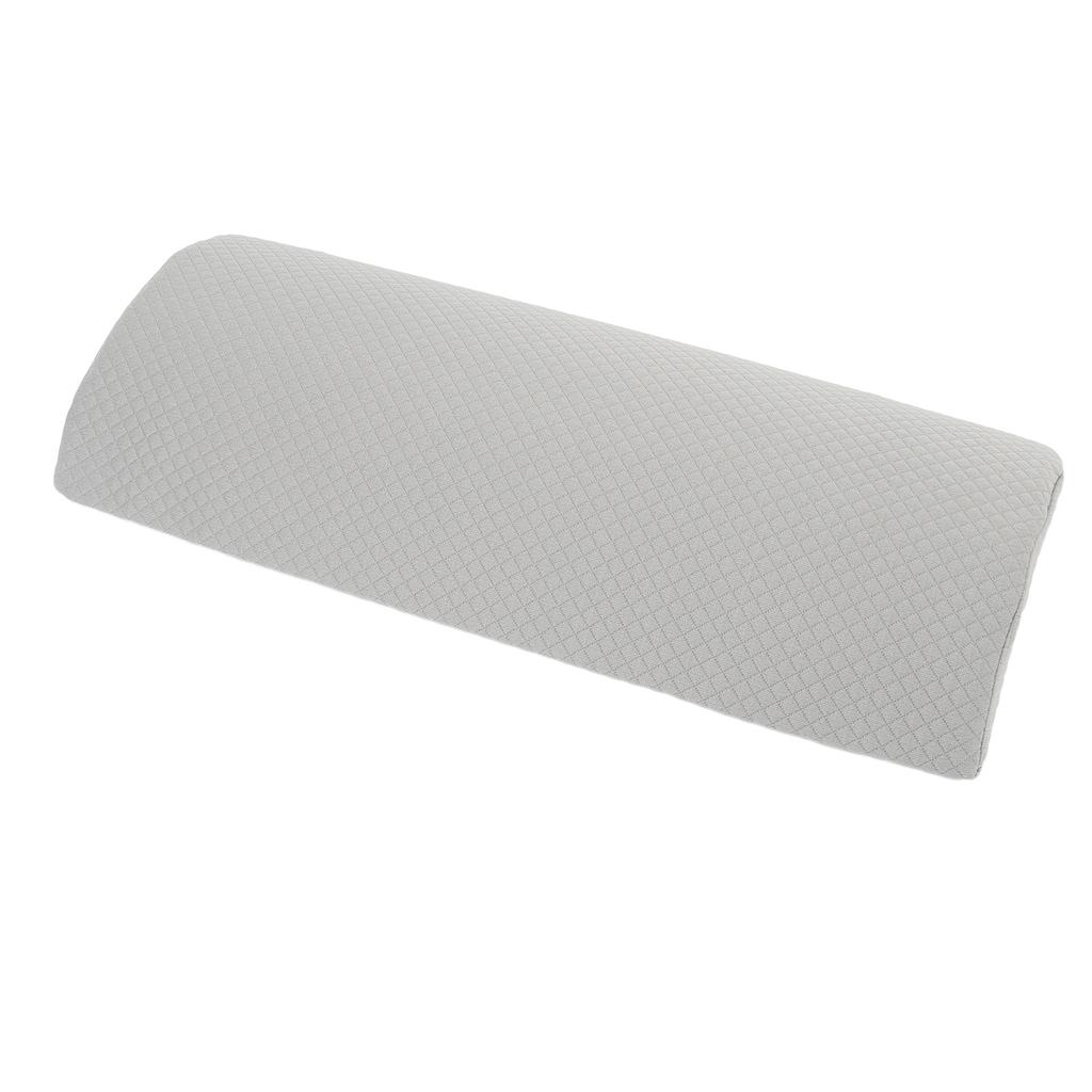 Lumbar Support Memory Foam Pillow Lumbar Support Cushion Breathable Bed Waist Pillow for Home Office Car Curved Style