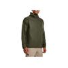 Under Armour Solid Color Logo Print Hooded Zip-Up Long Sleeve Jacket Men Jackets Green 1321439-391