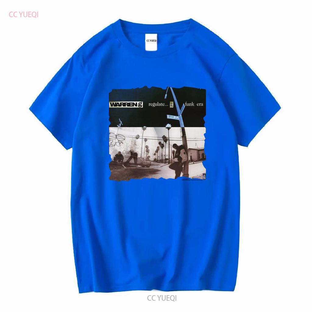 Vintage Warren G Regulate Funk Era 1994 Rapové tričko Velké Černé Opotřebované Vzácné dlouhý nebo krátký rukáv vintage Mírně vyprané