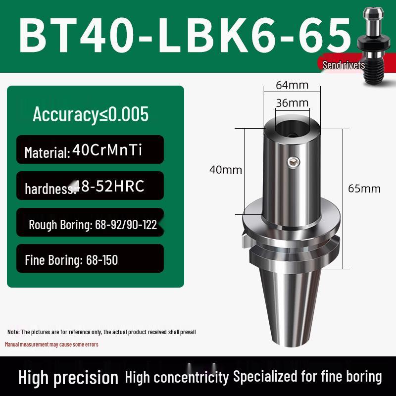 BT50-LBK Series Boring Bar Holder for 30/40 Machining Center Extension
