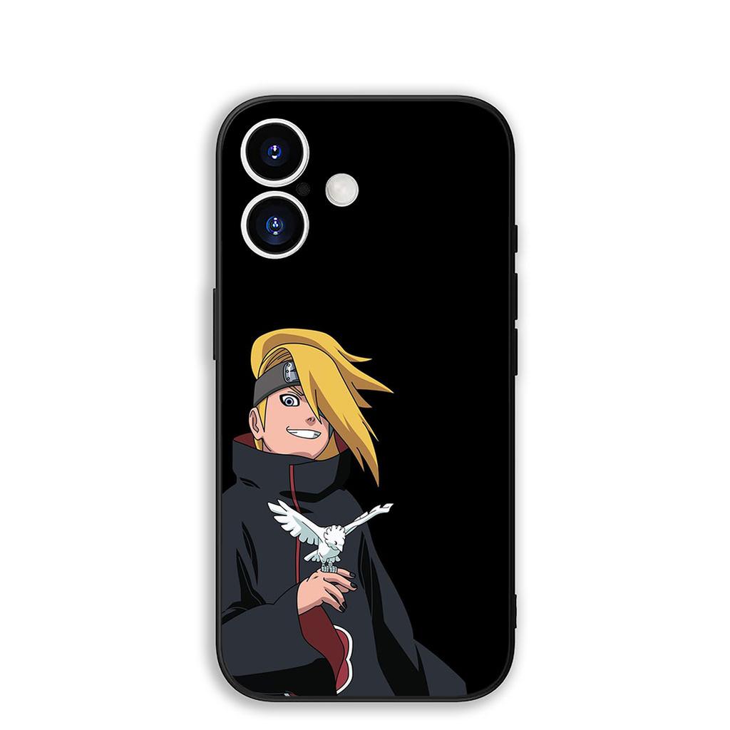 Cover for Samsung Galaxy S25 S24 S23 Fe Ultra Plus S7 Edge A05 A06 A16 A15 A35 Phone Case Akatsuki Deidara Narutos Itachi Uchiha