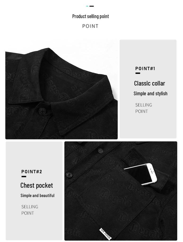 Autumn Casual Plus Size Men's Jacket - Trendy Extra Large, Up to 400 Jin