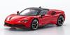 Kyosho BURAGO 1/43 Scale SF90 Stradale Red Signature Series Finished Product 18-36911R1