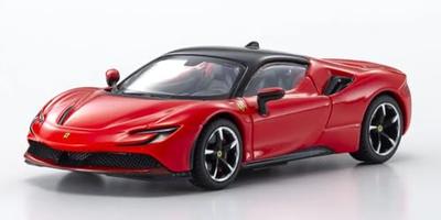 Kyosho BURAGO 1/43 Scale SF90 Stradale Red Signature Series Finished Product 18-36911R1