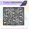 DIY Coloring Blanket Creative Art Project Painting Blanket Machine Washable Soft Customizable Coloring Blanket for Home Decor