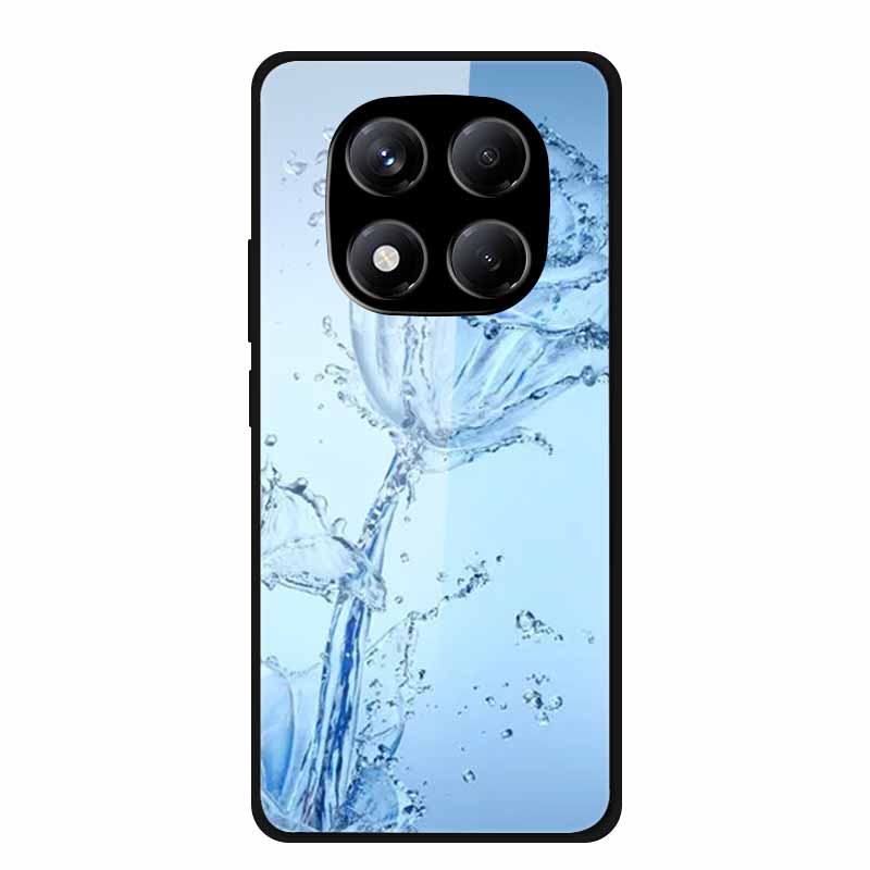 Luxury Case For Redmi Note 14 Pro 4G Tempered Glass Cover For Xiaomi Redmi Note14 Pro 4G Phone Cases Fashion Protective fundas