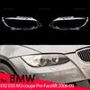 Car Headlight Lens Cover Transparent Head Light Lamp Shell Lens Light Protection for BMW M3 E92 E93 Coupe Pre-facelift 2006-2009