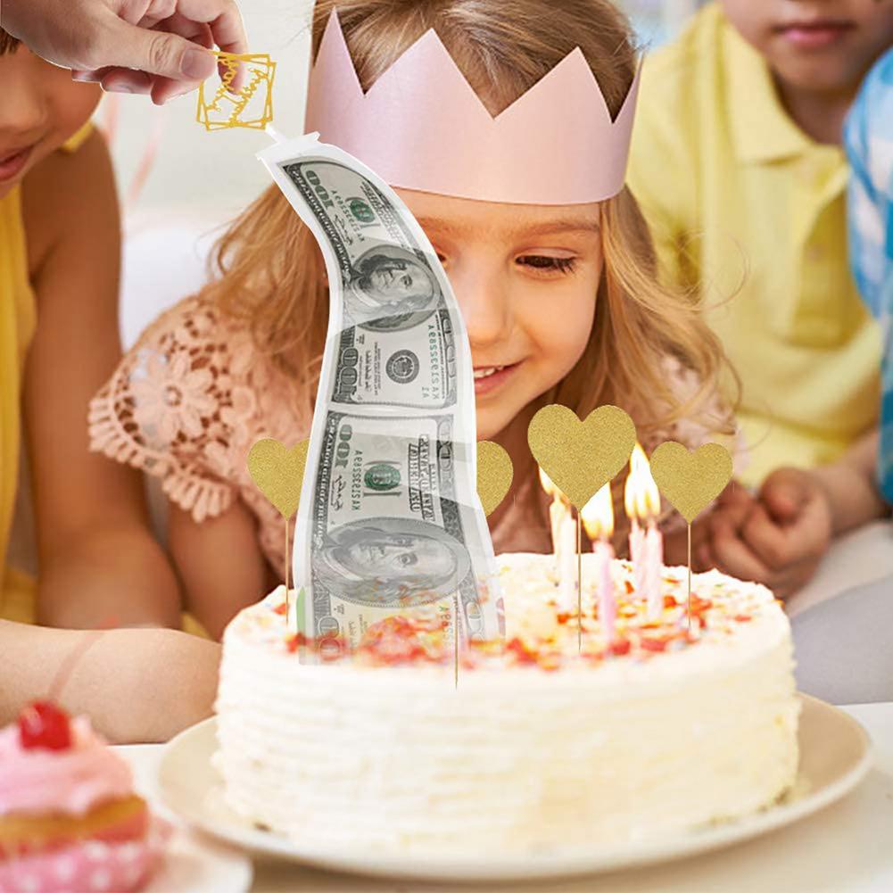 

Money Box For Cake The Money Cake Pull Out Kit Includes 1PCS Clear Food-Contact Safe Box 1PCS Gold Cake Topper 20PCS Pockets france