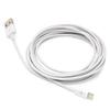 Masterstor 2m haute qualité grande épaisseur données charging cable for6plus, 6, 5 s, 5c, 5 pour ipad &amp; ipod (blanc)