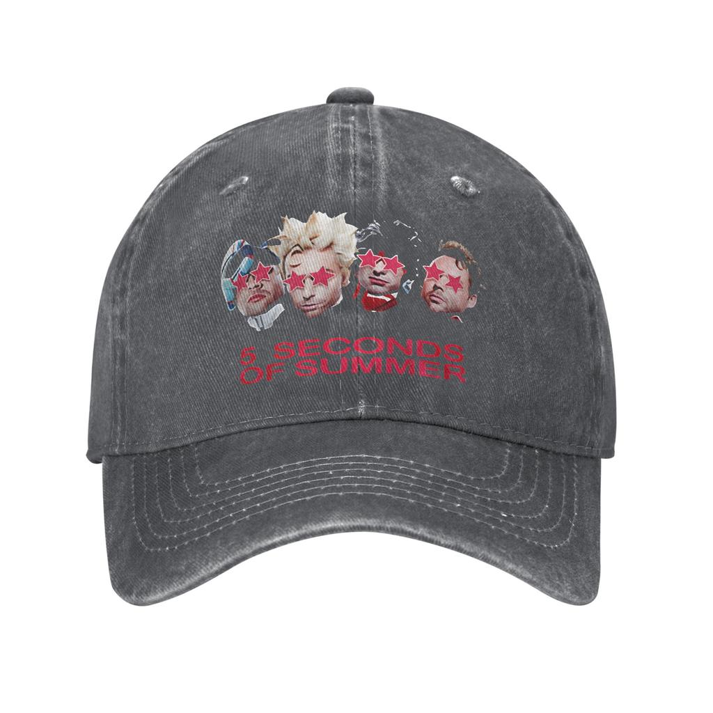 5so KAŽDÝ JE HVĚZDA 5 Seconds of Summer Kšiltovka Outfit Pro Muže Ženy Baseballové Čepice Retro Oblečení Snapback Čepice Nastavitelná