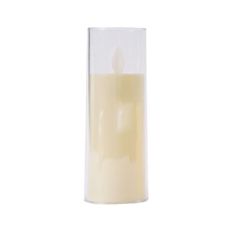 Electronic LED Flameless Candle Lampshade Light with Realistic Flame Holiday