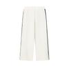 FILA Heritage Fashion Simple Retro Classic Daily Versatile Comfortable Knitted Casual Pants Women bottoms Cloud-Mushroom-White F11W618602FWT
