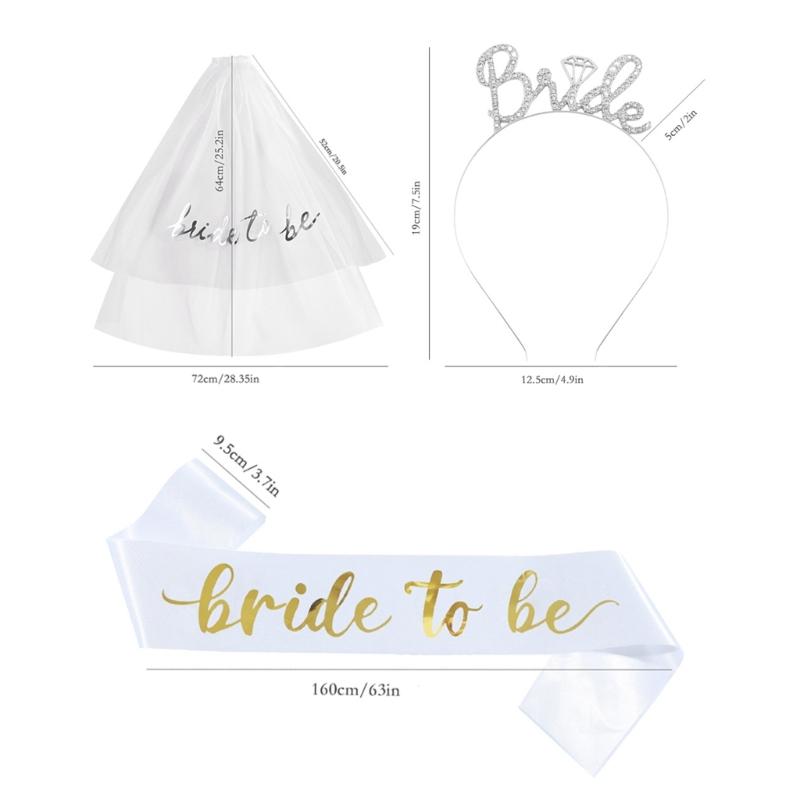 Junggesellinnenabschied Braut Schärpe Dekorationen Braut zu sein Geschenk Brautparty Hochzeit Hen Night Braut Schärpe Braut zu sein Geschenk