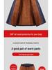 Men's Thickened Winter Cotton Padded Jacket & Pants Set for Seniors - Warm Velvet Lined