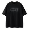 Módní Trendy Cola Gradient Logo Luxusní Ležérní Tričko Pánské a Dámské Luxusní Značka Top