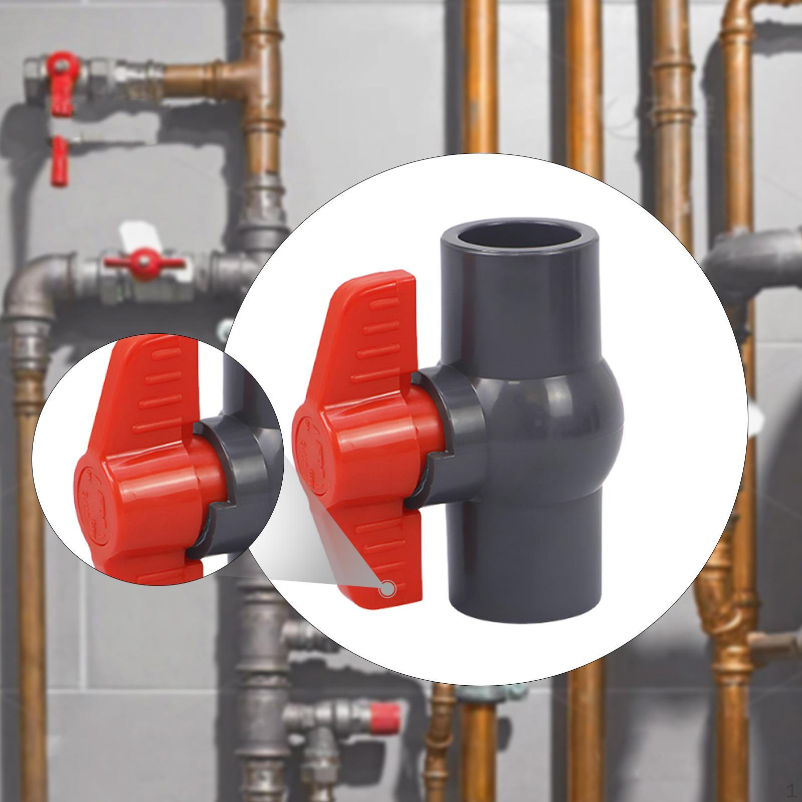 

ПВХ кульовий кран фітинг для ефективного управління водою у каналізаційних системах Inner diameter 5cm