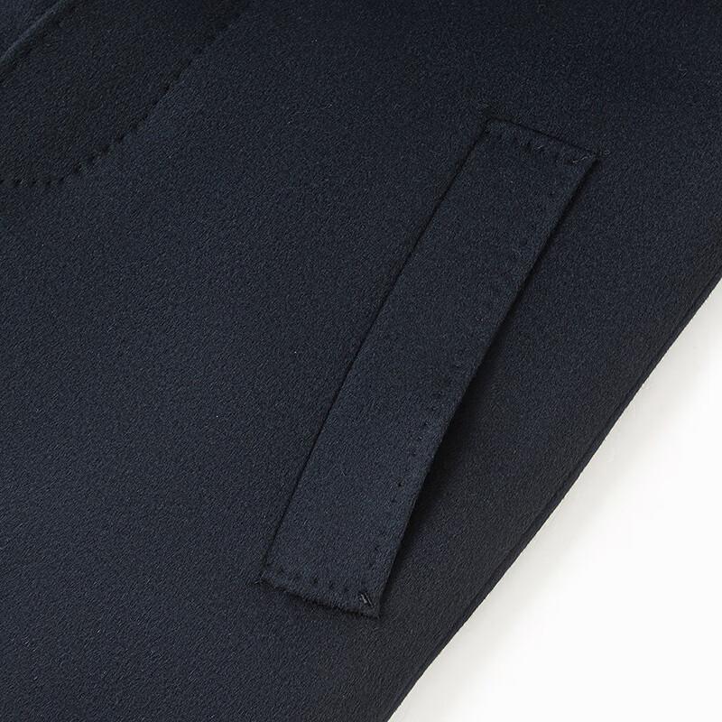 FAPAI Men's Merino Wool & Cashmere Blend Business Overcoat