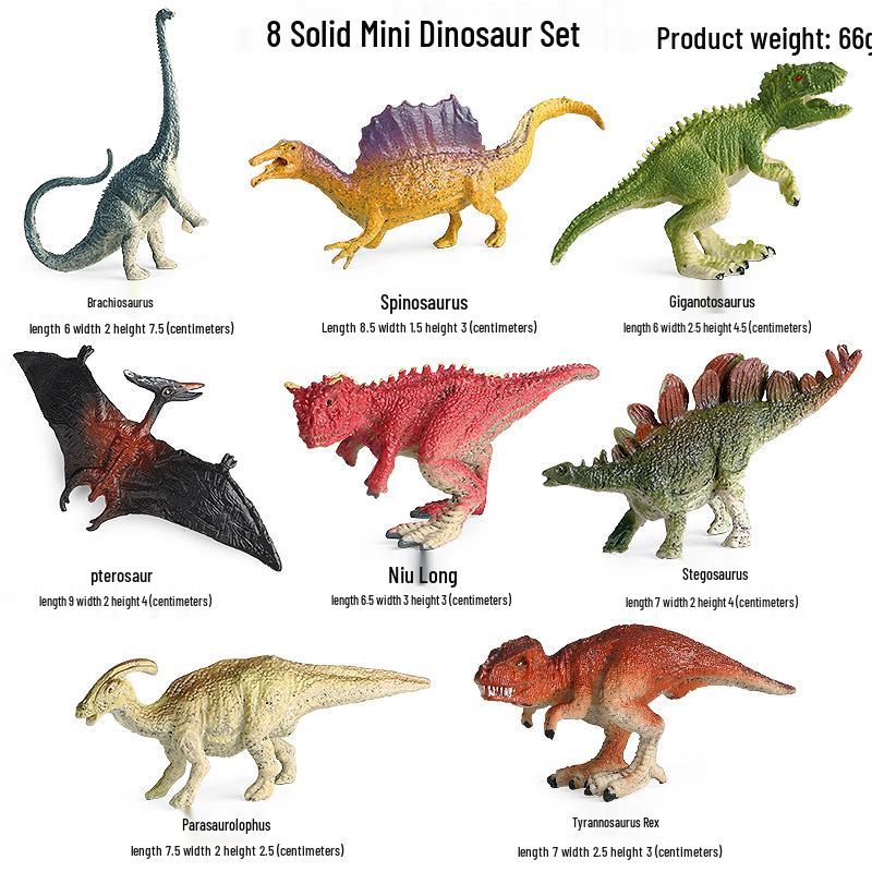 Jurassic Simulation Dinosaur Toys: Spinosaurus, Tyrannosaurus Rex, Mosasaurus