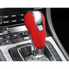 2010-2016 Red For Porsche Panamera Alcantara Gear Shift Knob Shifter Lever Trim