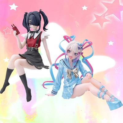 Chokonose Figur, PVC Anime Modell Spielzeug, Leuchtendes Ornament Geschenk, NEEDY GIRL OVERDOSE, Auf Lager