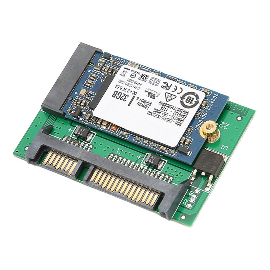 SATA Adapter M.2 SSD 2-in-1 Grote Capaciteit Stabiel Betrouwbaar Draagbaar Plug and Play Computeraccessoires 32GB